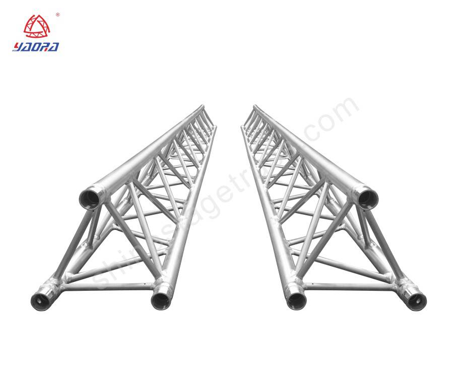 Armazón de triángulo cuadrado de aluminio ligero para feria comercial